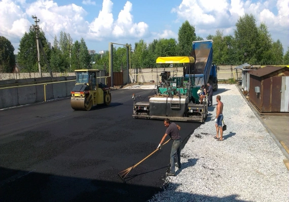 Устройство автодорог в Чехове и Чеховском районе